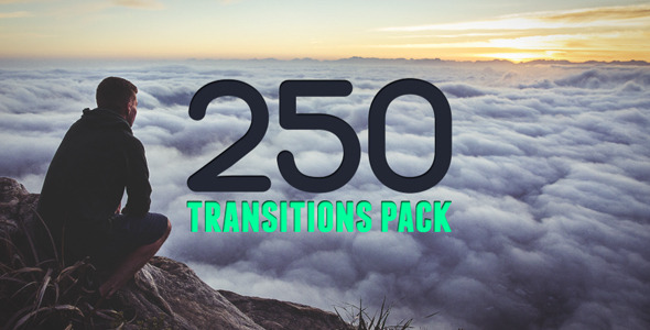 VideoHive 250 Transitions Pack 13087689