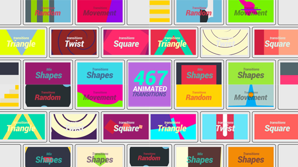 VideoHive 467 Animated Transition 19946866