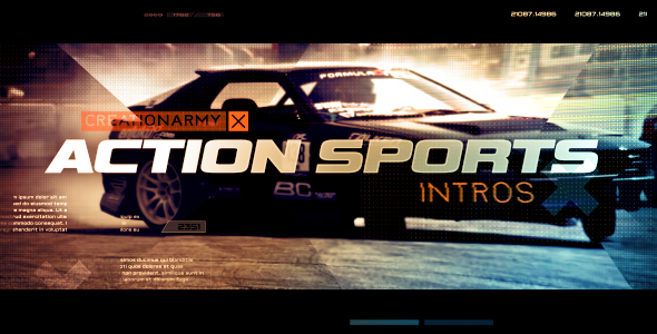 VideoHive Action Sports Intro V2 20753479