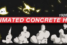 VideoHive Animated Concrete Hits - Anime Action Essentials 624348