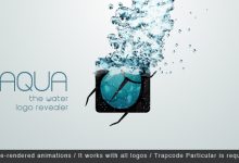 VideoHive Aqua - The Water Logo Revealer 10497696