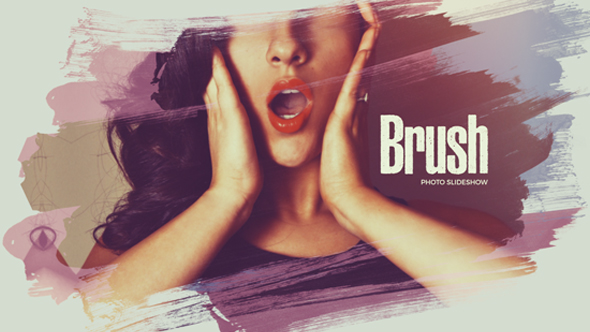 VideoHive Beautiful Brush Photo Slideshow 20226387
