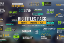 VideoHive Big Titles Pack 15078771
