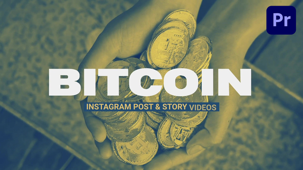 VideoHive Bitcoin Promotion Instagram Mogrt 38012319