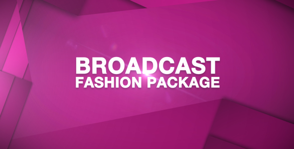 VideoHive Broadcast Fashion Package 5149037