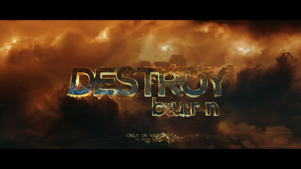 VideoHive Burn Destroy 7238297
