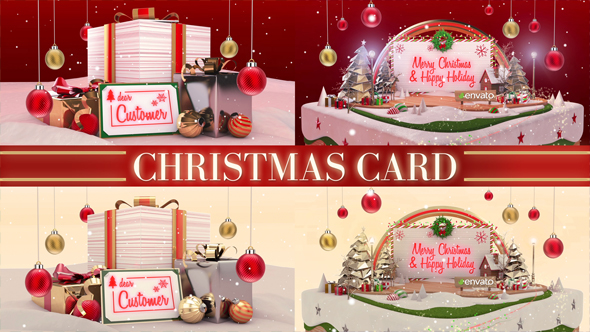 VideoHive Christmas Card 20935617