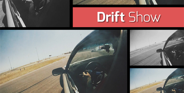 VideoHive Drift Show - Dynamic Opener 10867771