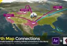 VideoHive Earth Map Connections 20521238