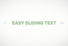 VideoHive Easy Sliding Text 20526604