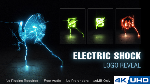 VideoHive Electric Shock Logo Reveal 20654638
