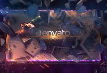 VideoHive Exploding image reveal 15822592