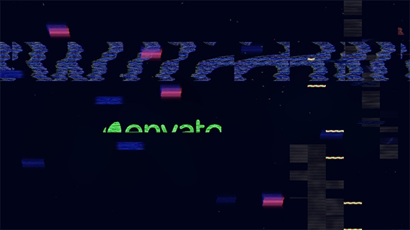 VideoHive Glitch Logo 19917324