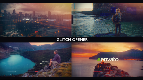 VideoHive Glitch Opener 20314010