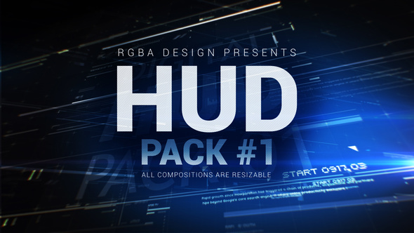 VideoHive HUD Pack 13589076
