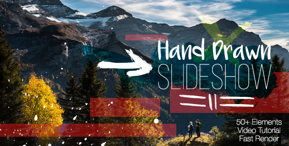 VideoHive Hand Drawn Slideshow 12204136