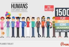 VideoHive Humans Explainer Toolkit 17152310