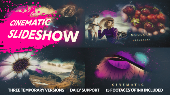 VideoHive Ink Slideshow Presentation 20849687