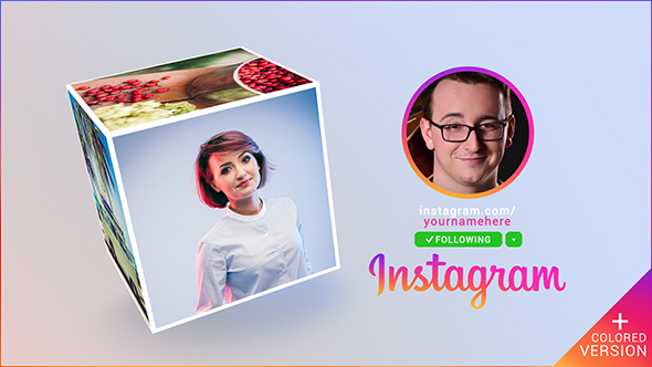 VideoHive Instagram Promo Cube Gallery 19494184