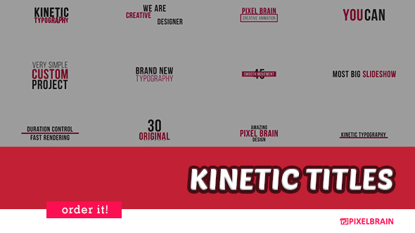 VideoHive Kinetic Typography 20880695