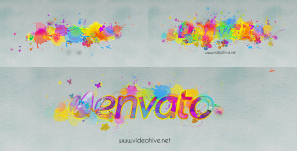 VideoHive Logo Revealer Paint Drops Design 3318308
