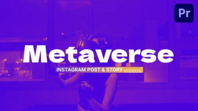 VideoHive Metaverse Instagram Promotion Mogrt 38012337