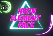 VideoHive Neon Element Pack 17203195