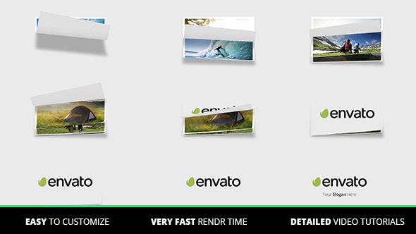 VideoHive Page Flip Logo 8422524