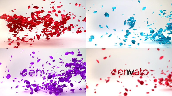 VideoHive Petals Logo Reveal 19533092