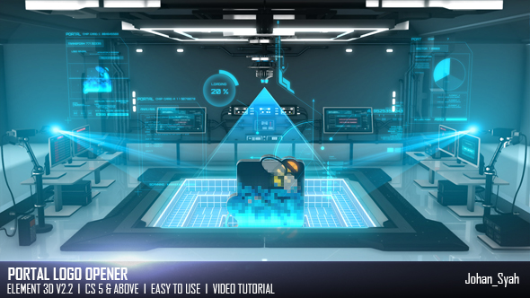 VideoHive Portal Logo Opener 18066046