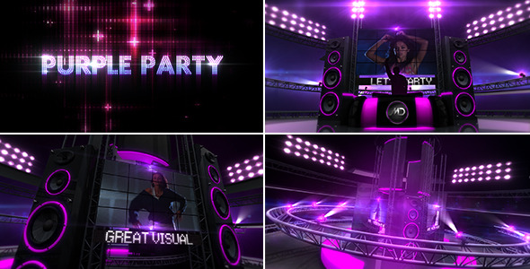 VideoHive Purple Party 233549