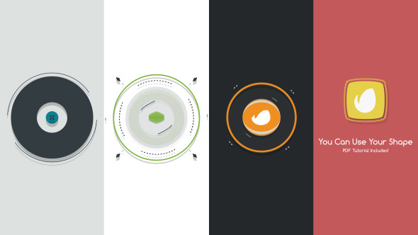 VideoHive Shapes Logo Reveal 12852128