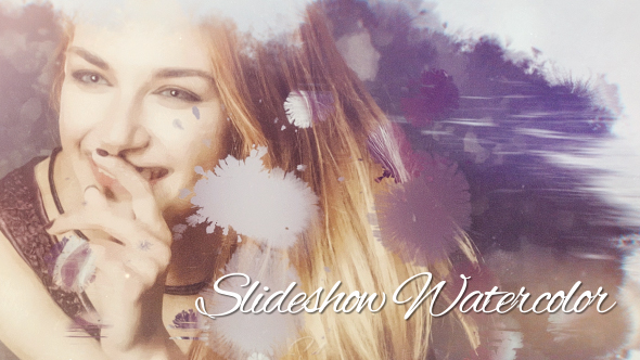 VideoHive Slideshow Watercolor 20230822