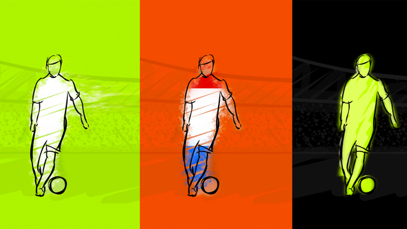 VideoHive Soccer Intro Animation 7839443