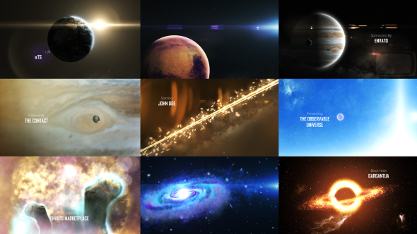 VideoHive Solar System 3 ( The Observable Universe ) 8K 16139499