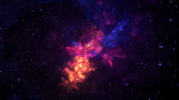 VideoHive Space Nebula Multicolor 2 7988561