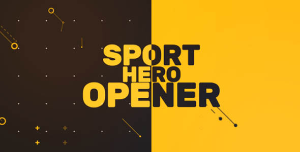 VideoHive Sport Hero Opener 20254823