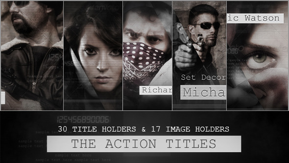 VideoHive The Action Titles 5161279