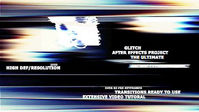 VideoHive The Ultimate Glitch + 70 Transitions Presets Pack 4060225
