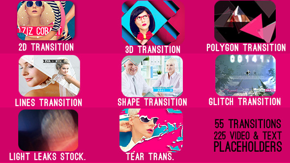 VideoHive Transitions 9340988