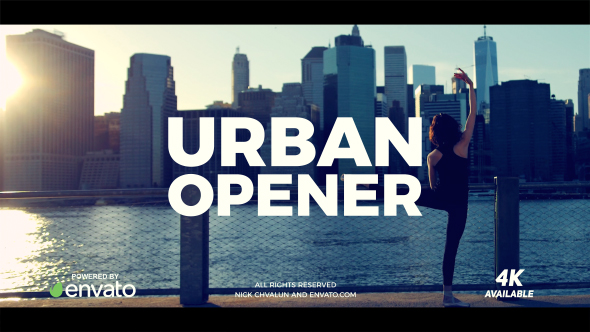 VideoHive Urban Opener 20949693