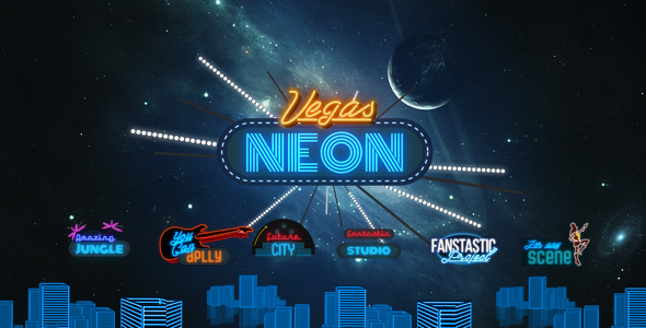 VideoHive Vegas Neon 13500020