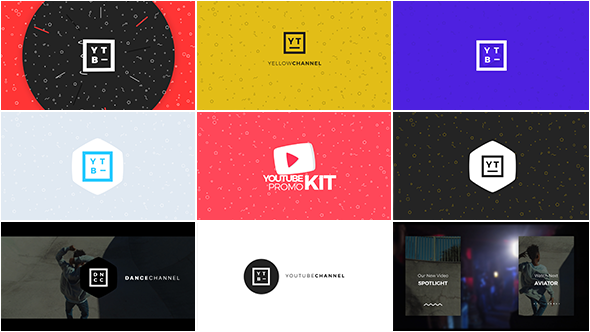 VideoHive Youtube Promo Kit 19446027
