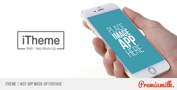 VideoHive iTheme | Web App Mock-Up Footage 16396040