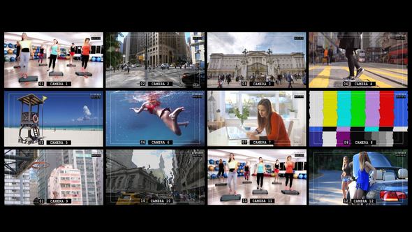 VideoHive security monitor 146530