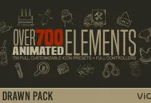 Videohive Hand Drawn Elements Pack 17449750