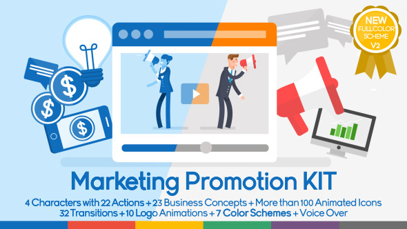 Videohive Marketing & Promotion KIT 9556988