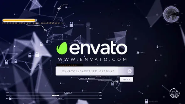 Videohive ctOS – Login Hack Logo Reveal 12372249