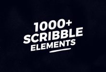VideoHive 1000 Scribble Elements 21777834