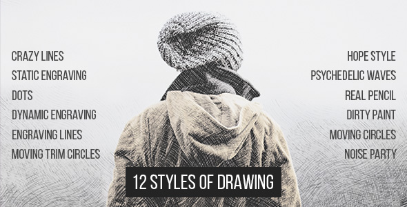 VideoHive 12 Styles Of Drawing 17192708